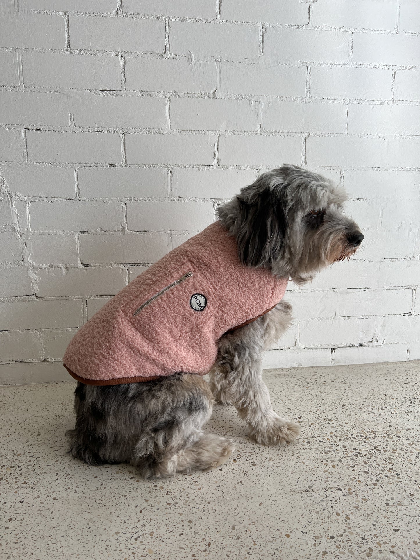 P.O.M Teddy Coat - Think Pink