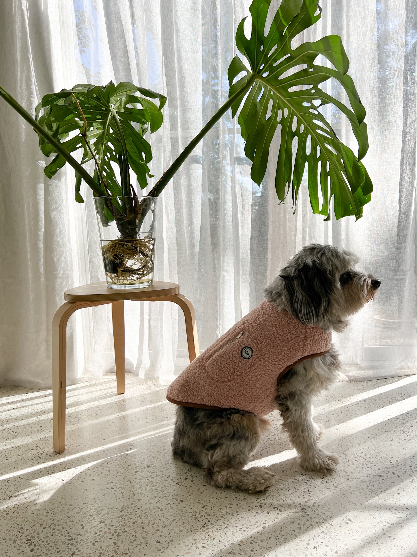 P.O.M Teddy Coat - Think Pink