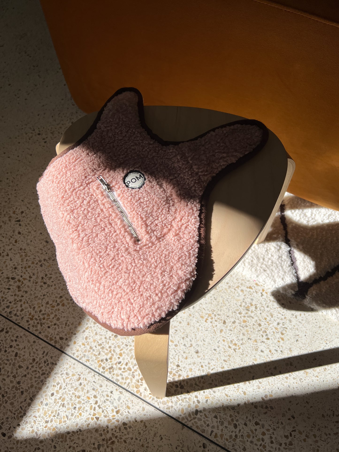 P.O.M Teddy Coat - Think Pink