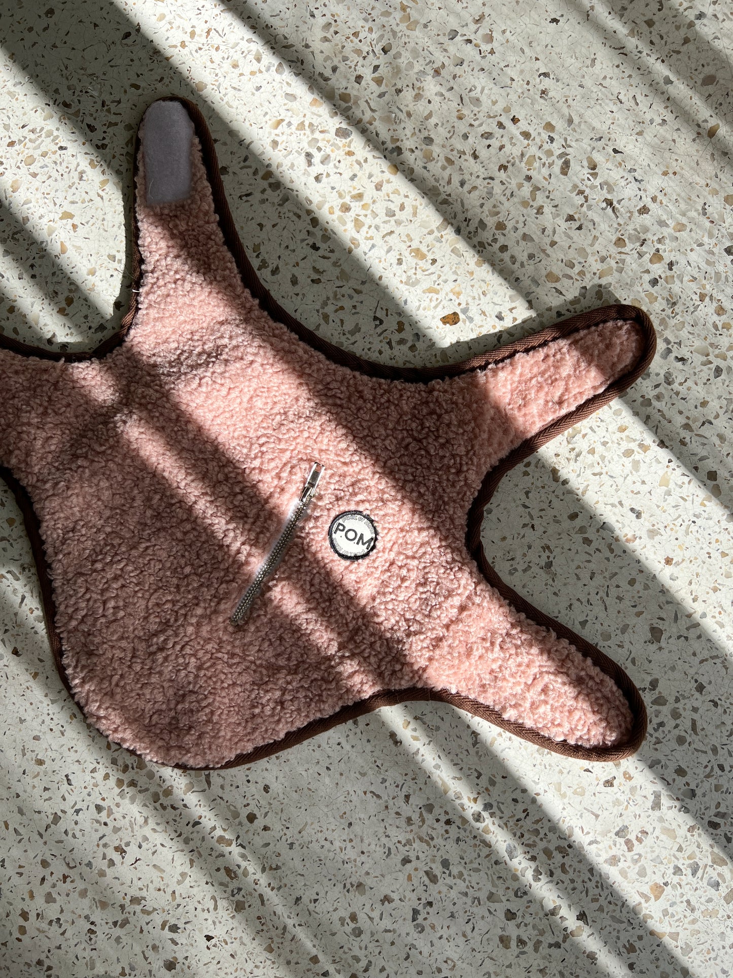 P.O.M Teddy Coat - Think Pink
