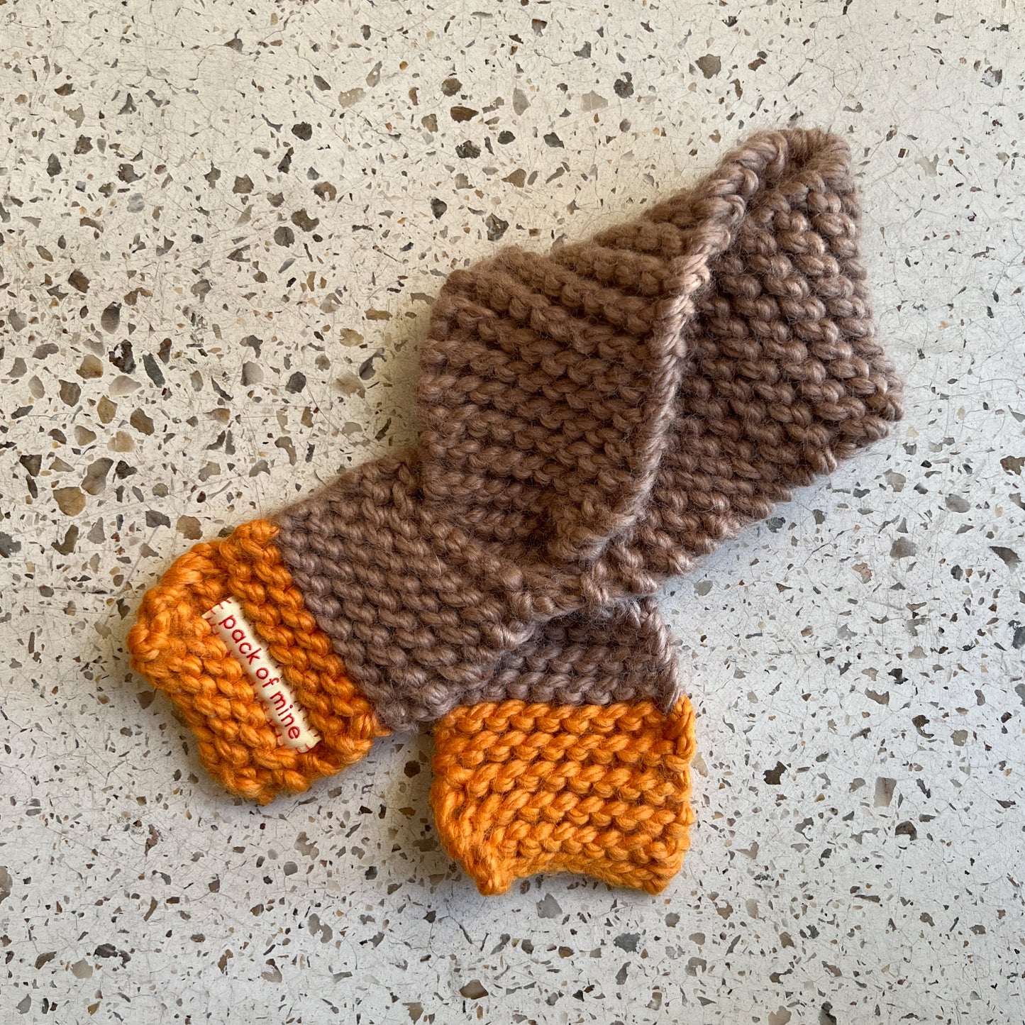 Scarfie - Bambi/Tangerine