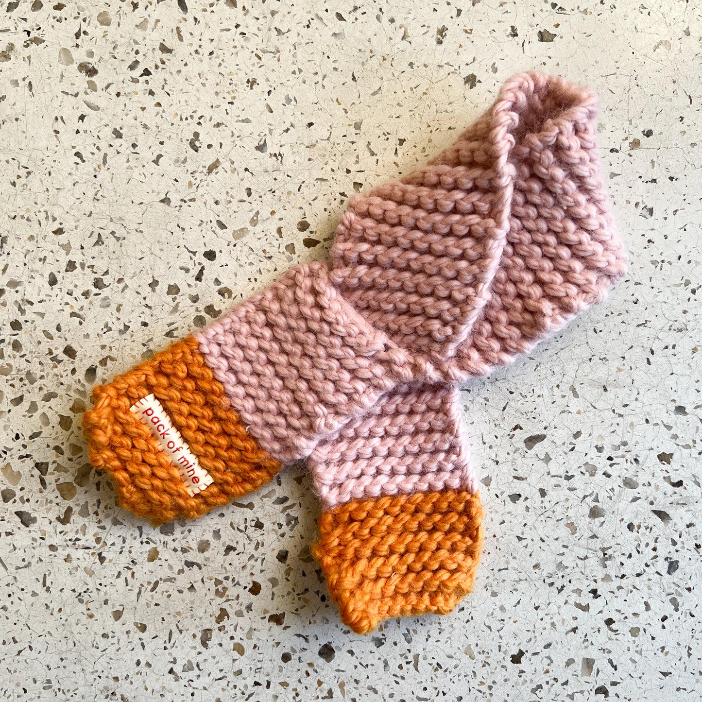 Scarfie - Pink/Tangerine