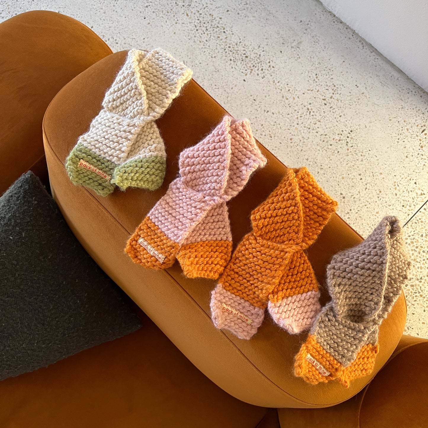 Scarfie - Bambi/Tangerine