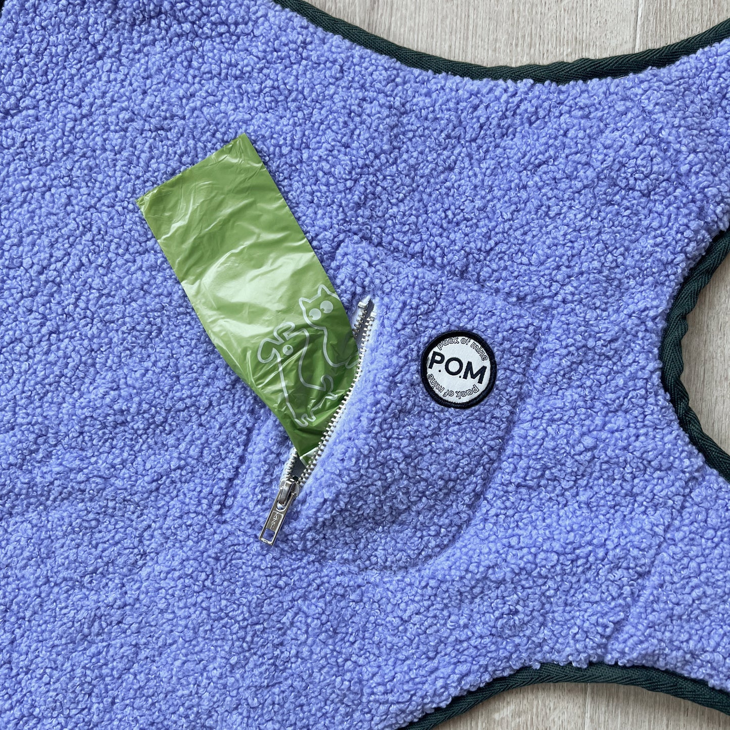 P.O.M Teddy Coat - Bluey