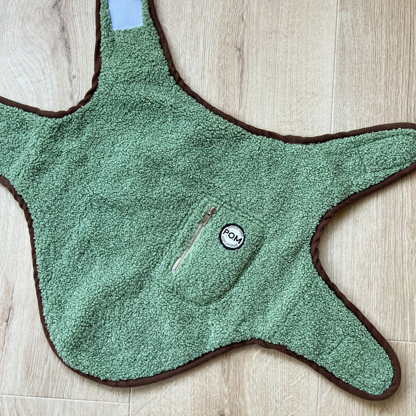 P.O.M Teddy Coat - Sage Green