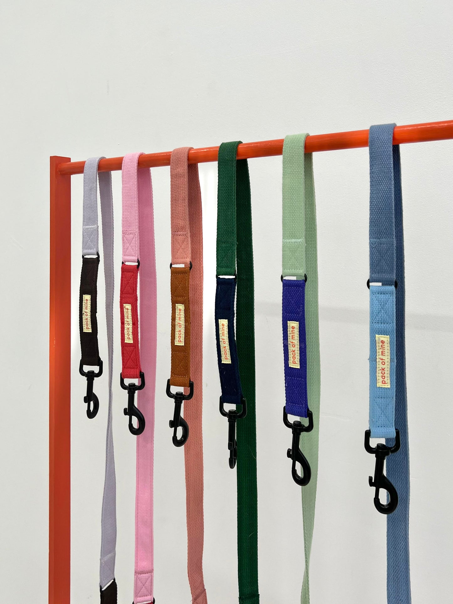 Leash - Pink & Red