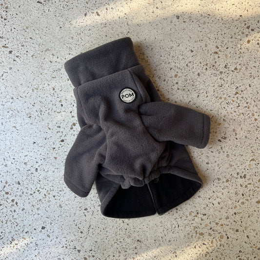 Polar Fleece Jacket - Charcoal