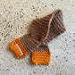Scarfie - Bambi/Tangerine