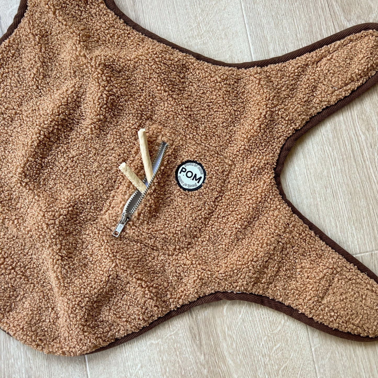 P.O.M Teddy Coat - Camel